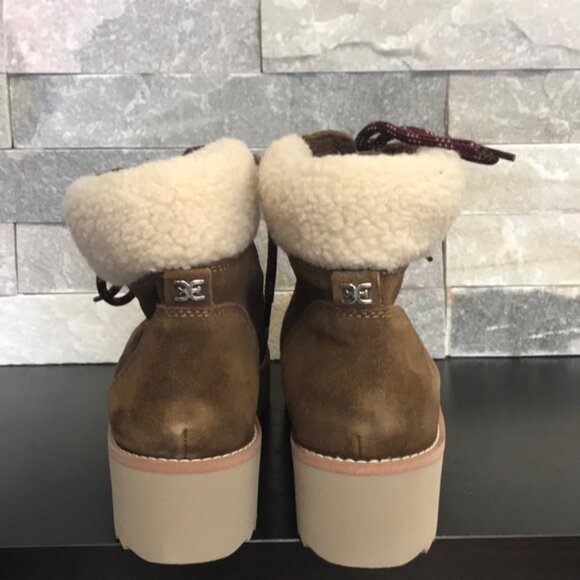 SAM EDELMAN Franc Hiking Faux Shearing Boot - Picture 9 of 10